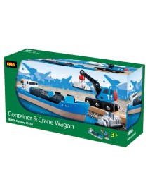 Set Brio Freight Ship & Crane (33534) 