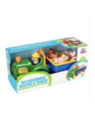 Tractor Happy Baby Farm With Trailer (502038)