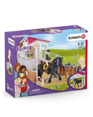 Set Schleich Horse Box With Horse Club Tori & Princess (42437)