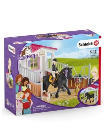 Set Schleich Horse Box With Horse Club Tori & Princess (42437) 