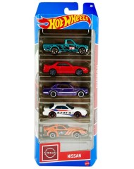 Set Hot Wheels - Nissan (set Of 5) (hly73)