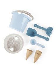 Dantoy - Bucket Set W. Ice Cream Cones - Blue (4802)