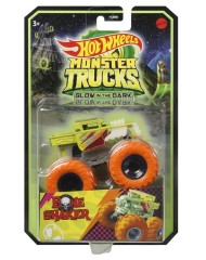 Hot Wheels Monster Trucks Glow In The Dark - Bone Shaker (hcb55)