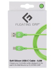 Cablu Controller Floating Grip 0,5m Silicone Usb C Green