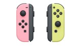  Controller Joy Con Pair Pink & Yellow pentru NSW