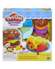 Set Plastilina Play-doh Kitchen Creations Burge...