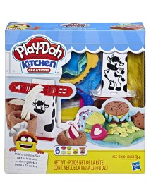 Set Plastilina Play-doh Kitchen Creations Milk & Cookies (e5471) 