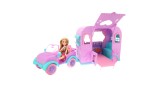 Papusa Sparkle Girlz & Jeep With Caravan (100176)