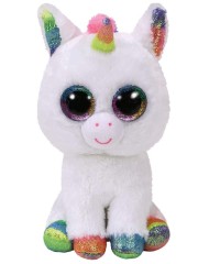 Plus Ty Beanie Boos Pixy The Unicorn (glitter Eyes) 23cm (1607-37157)