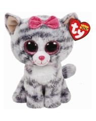 Plus Ty Beanie Boos Kiki Grey Cat 23cm (1607-37075)