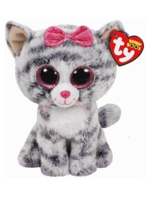 Plus Ty Beanie Boos Kiki Grey Cat 23cm (1607-37075) 