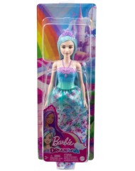 Papusa Barbie Dreamtopia Princess With Blue Hai...