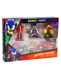 Sonic Articulated Action 7.5cm Deluxe Box S1 Random Son6070 