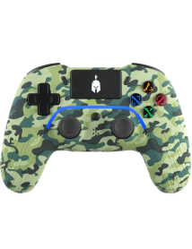 Controller Spartan Gear Aspis 4 Wired Wireless Green Camo 