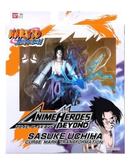 Bandai Anime Heroes Beyond Naruto Series Uchiha Sasuke 17cm
