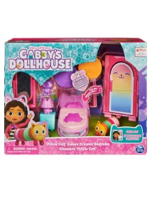 Set Gabbys Dollhouse Pillow Cat Sweet Dreams Bedroom Deluxe Room (20130505) 