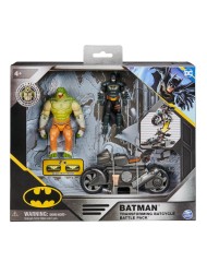 Batman Batcycle & Killer Croc 10cm