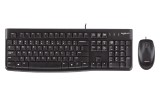 Set Tastatura & Mouse Logitech Mk120 Black pentru PC