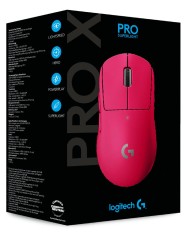 Mouse Logitech Pro X Super Light Wireless Magenta