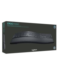 Tastatura Logitech Ergo K860 layout graphite