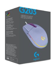 Mouse Logitech G203 Lightsync Lilac