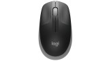  Mouse Logitech M190 Full Size Wireless Black pentru PC