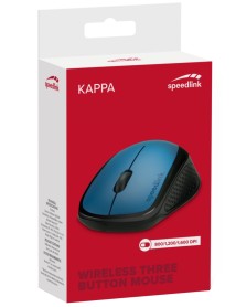 Mouse Speedlink Kappa Wireless Usb Blue Black 