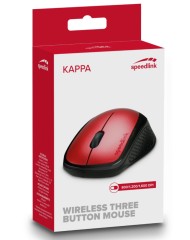 Mouse Speedlink Kappa Wireless Usb Red Black