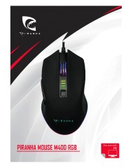 Mouse Piranha M400 Rgb