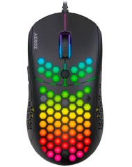 Mouse Aeroz Gm 1000 Rgb Lightweight Black Sunplus 199