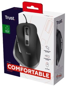 Mouse Trust Fyda Eco Black Grey 