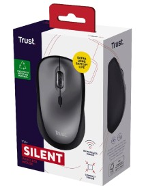 Mouse Trust Yvi & Wireless Eco Black 