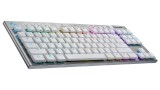  Tastatura Logitech G915 Tkl Tenkeyless Lightspeed Tactile White pentru PC