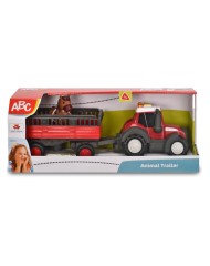 Tractor Simba Abc Massey Ferguson Animal Trailer (204115002)