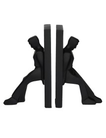 Leaning Men Bookends 