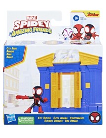 Set Spidey And His Amazing Friends Blocks Bank Miles (f8362) 