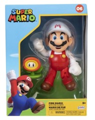 Super Mario Fire Mario Fleur 10cm