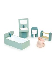 Set Mentari Dollhouse Furniture Bathroom (mt7624)