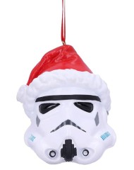 Stormtrooper Santa Hat Hanging 8.3cm