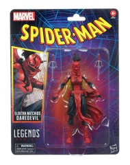 Marvel Legends Series Spider Man Elektra Natchios Daredevil 15cm