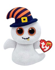 Plus Ty Beanie Boos Halloween Collection Nightcap The White Gost (regular) (ty37296) 15cm