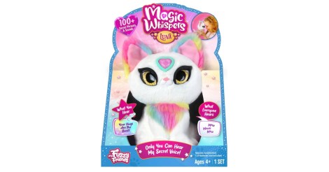 Jucarie Plus My Fuzzy Friends Magic Whispers Kitty White (daneza