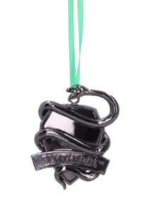 Harry Potter Slytherin Crest (silver) Hanging 6.3cm 