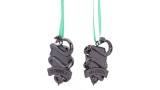 Harry Potter Slytherin Crest (silver) Hanging 6.3cm