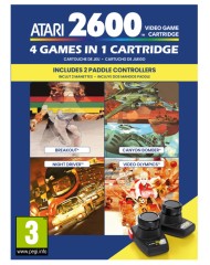 Set Atari 2600 + Pedale Controller & 4 Games In 1