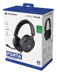 Casti Trust Gxt498w Forta Black - Playstation 5