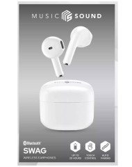 Earphones Swag True White