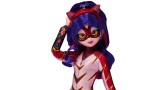 Papusa Miraculous Core Fashion Purple Tigress 26cm