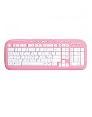 Tastaura Techmade Usb Pink/white