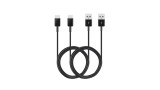 Cablu Samsung Usb-a To Usb-c 1.5m 2-pack Black